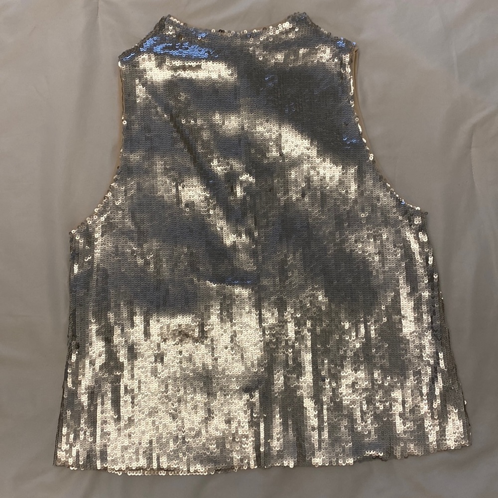 Zara sequined top